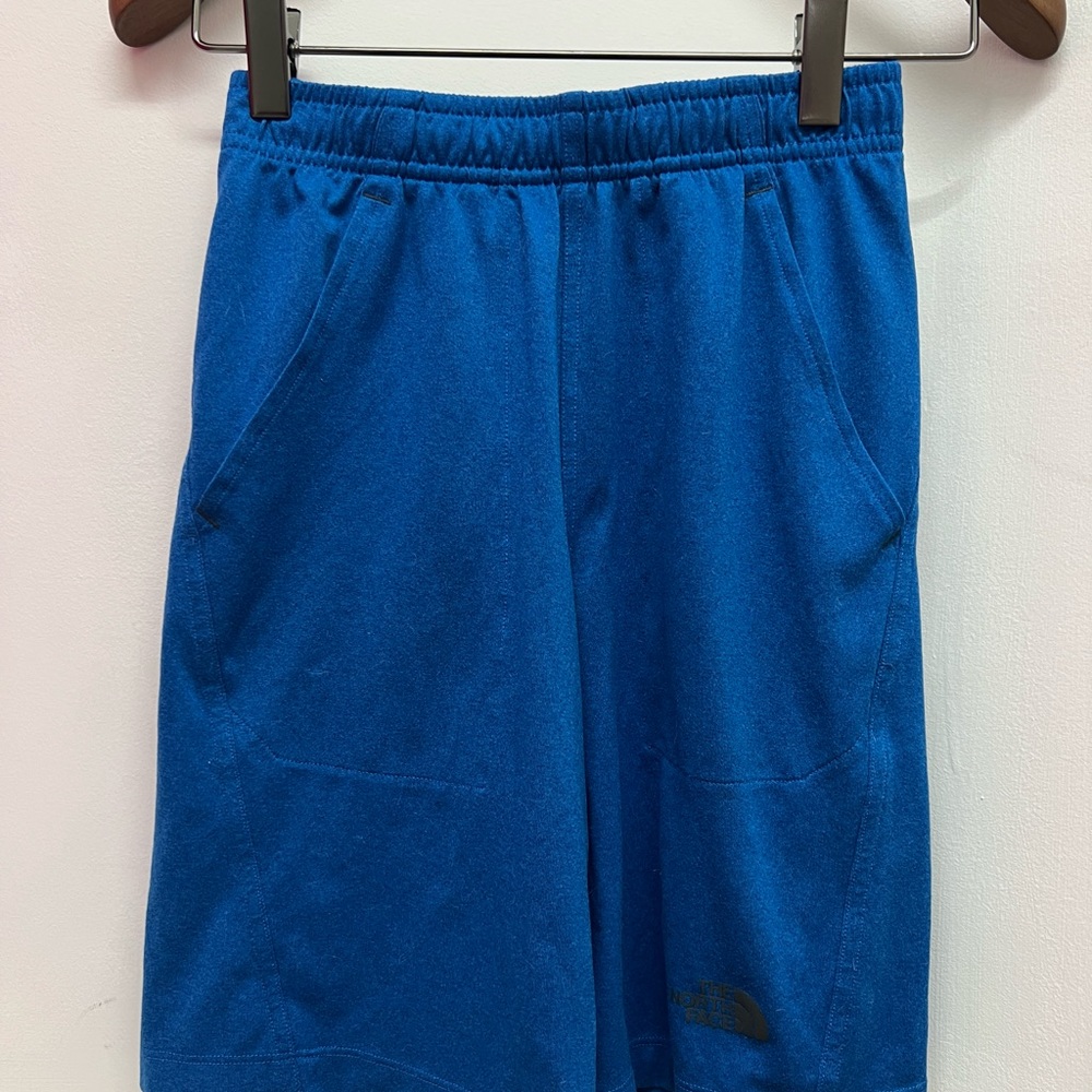 THE NORTH FACE Youth Boys Blue Athletic Shorts Size Medium 10/12